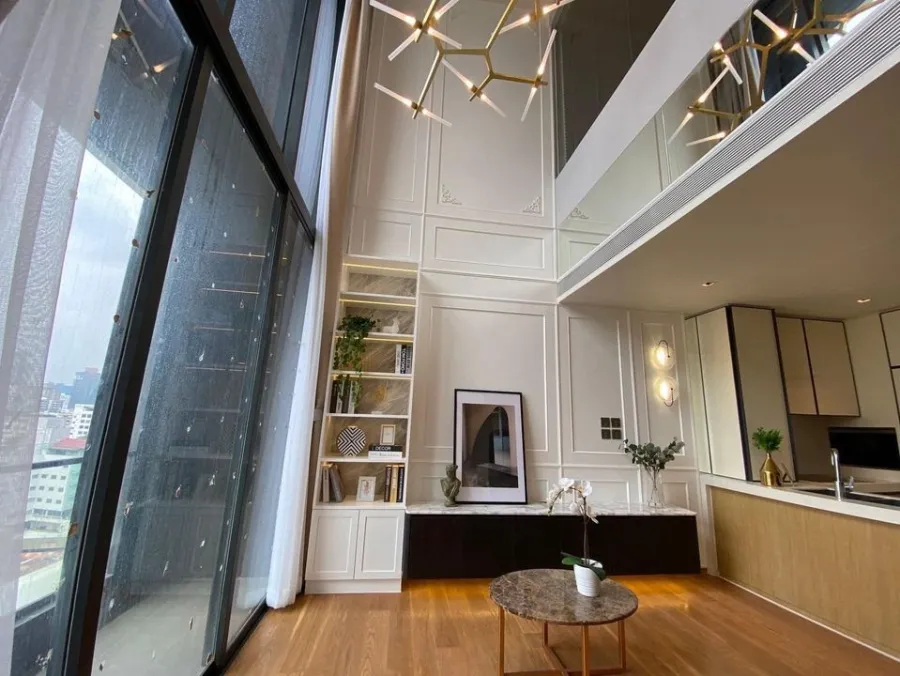 For RENT BEATNIQ SUKHUMVIT 32 ห้อง DUPLEX กว้างมาก ตกแต่งสวยหรู น่าอยู่สุดๆ จองเลยจร้า