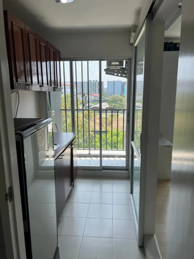 D Condo Onnut-Suvarnabhumi, 4th floor, fully furnished, available for rent. Book now!