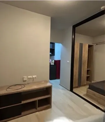 For rent: Unio Ramkhamhaeng-Serithai, fully furnished, special offer: refrigerator, washing machine, sofa, ready to move in.