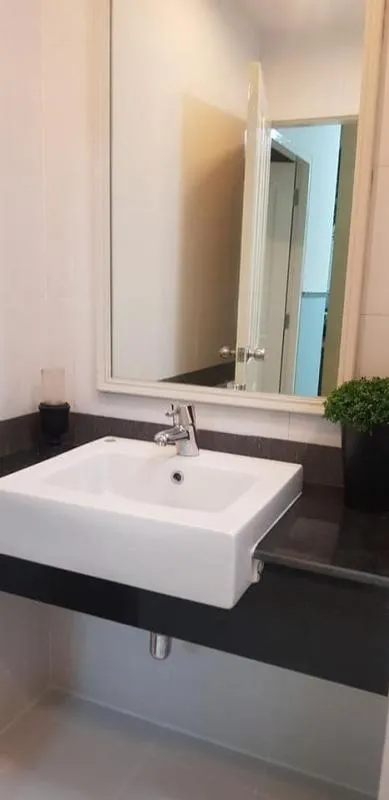 Condo for rent, A Space Sukhumvit 77, beautiful room. Fully furnished, very nice to live, easy to travel, close to BTS, grab it.