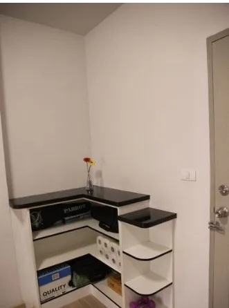 For sale: The Kith Chaengwattana, 1 bedroom, 1 bathroom, good price, east side, reserve quickly.