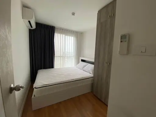 Condo for rent, Lumpini Place Bangna Km. 3, 1 bedroom, 1 bathroom, reasonable price, ready to move in immediately.