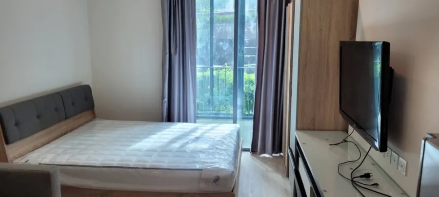 Urgent sale!! Condo Ideo Q Chula-Samyan, garden view, beautiful room, good price. Convenient transportation, close to the BTS, hurry and reserve now!!