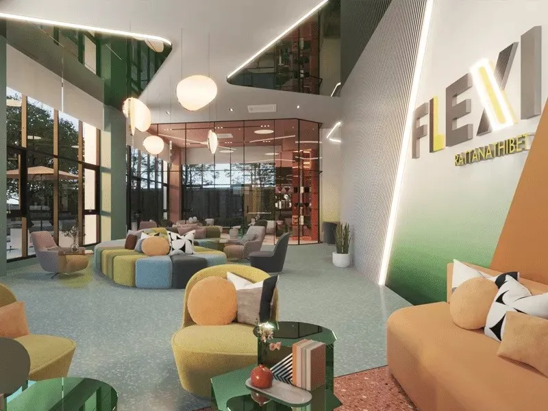 ขาย เฟล็กซี่ รัตนาธิเบศร์ 1 Bedroom Cloud Space เพดานสูง 3.6 เมตร ไม่จองแล้วจะเสียดาย