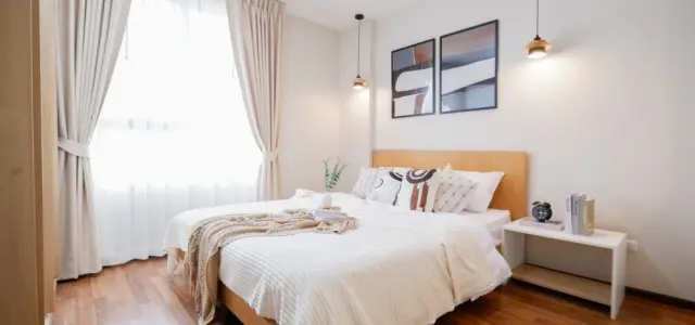 ขาย Condo U @ Huamak Station ห้องตกแต่งดูดีมีสไตล์ เตียงนอนนอนสบายสุดๆ ย้ายเข้าอยู่เลยคุ้มมาก images
