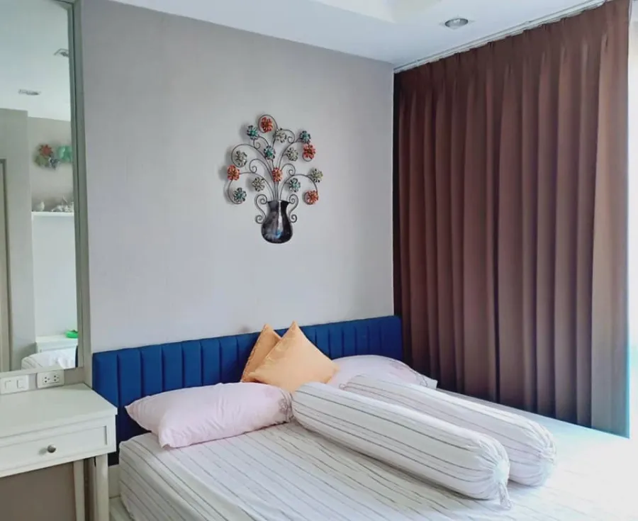 For rent: The Blu X Bangsaen, 4th floor, fully furnished, ready to move in. Book now!