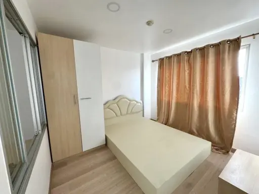 For rent: Lumpini Town Bodindecha-Ramkhamhaeng, Building D1, 7th floor, fully furnished, ready to move in, hurry and reserve before you miss out.