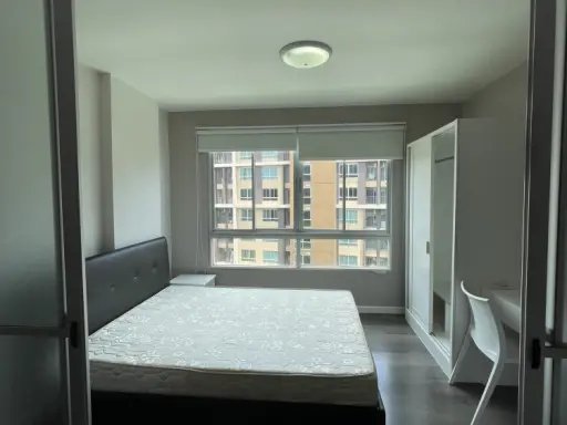 For rent, D Condo Campus Rangsit, Phase 1, Building D, 6th floor, partition room, fully furnished, book now, don't wait, hurry.