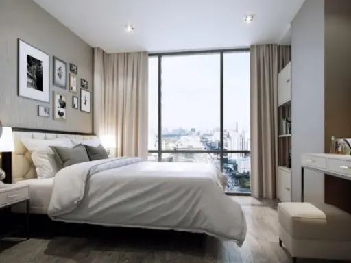 Wow, the best. Condo for sale The Room Sukhumvit 69, fully furnished room, fully furnished, 1 bedroom, ready to move in. Do not miss it.
