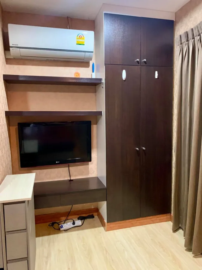 Urgent sale!! Condo Bangkok Horizon Ramkhamhaeng, room with good wallpaper, complete in one place, hurry to book!!