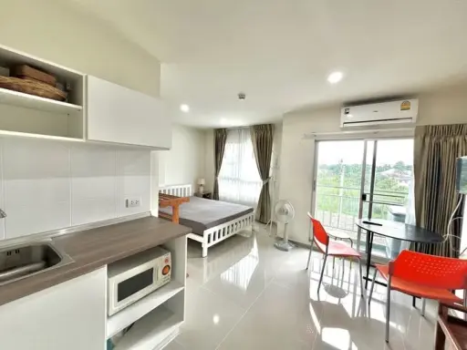 For rent: Lumpini Ville Pranangklao-Riverview, ready-to-move-in unit at an affordable price. Complete amenities. Book now!
