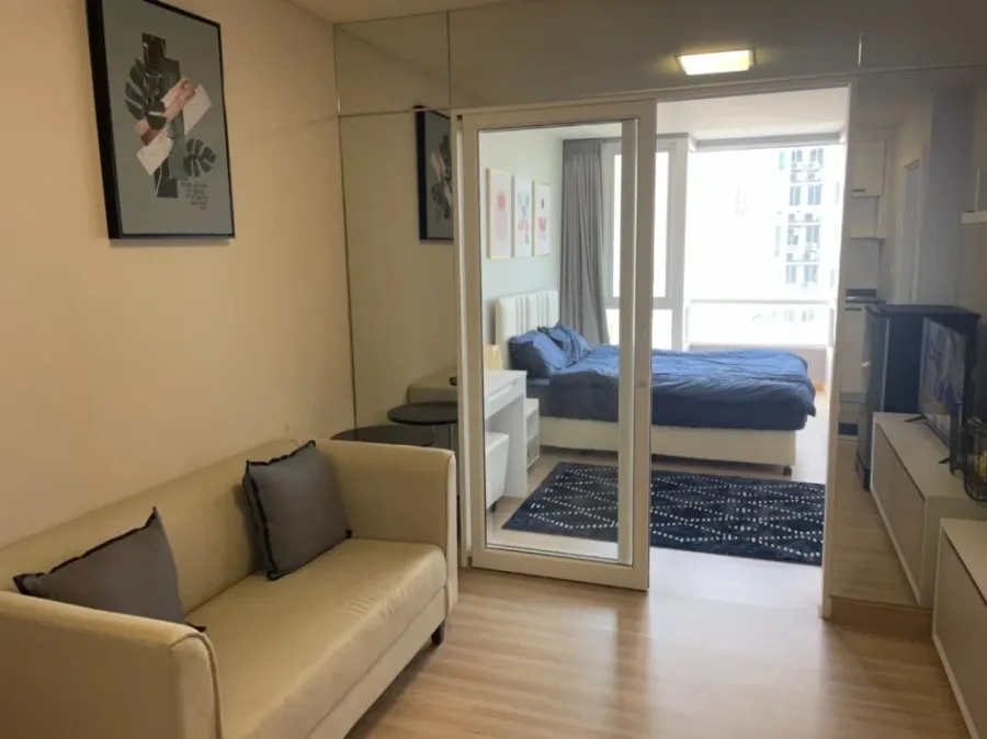 For sale, for rent, M Society Condominium, 28th floor, fully furnished, book now, urgently.