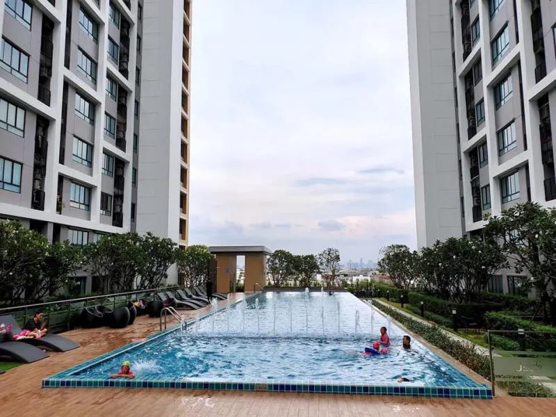 ให้เช่า J condo สาทร - กัลปพฤกษ์ ใกล้ BTS บางแค เฟอร์ครบตกแต่งพร้อมเข้าอยู่ ชั้นสูงลมดีรีบเลยยย !!