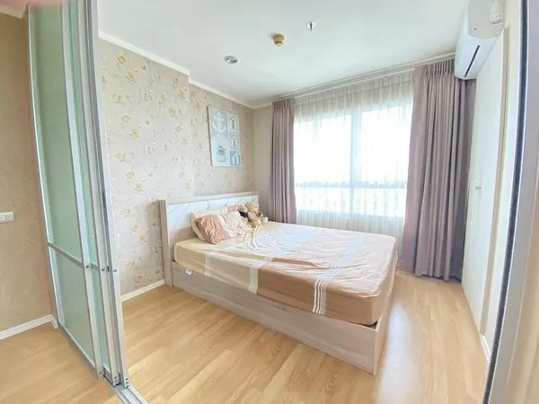 For sale: Lumpini Ville Prachachuen-Phongphet 2, 22nd floor, corner room, beautiful room, good condition, fully furnished, nice to live in. Reserve no