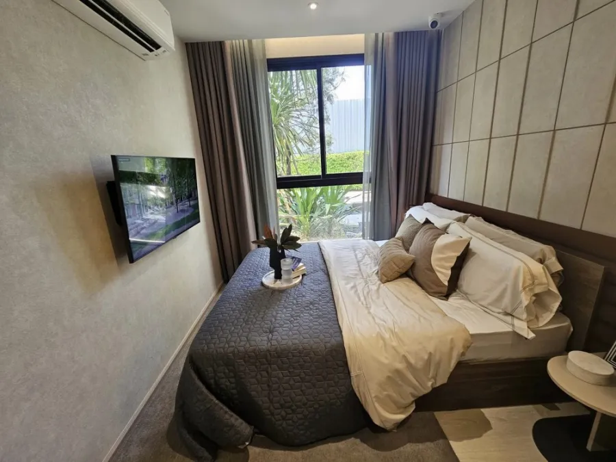 ขายดาวน์ นิว คอร์ คูคต สเตชัน ตึก C ชั้น 3 วิวสวน Fully Furnished รีบจองเป็นเจ้าของเลยจ้า
