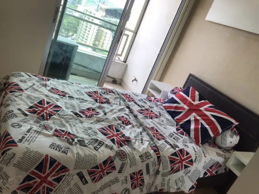 For sale urgently!! Condo The Inspire Place Abac Rama 9, beautiful room, high floor, good location, don't hesitate, book now!!