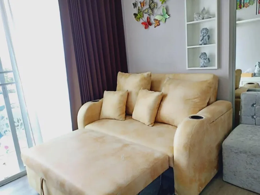 For rent: The Blu X Bangsaen, 4th floor, fully furnished, ready to move in. Book now!