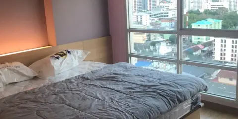 ห้องมุมมาแล้วจ้าา ยู ดีไลท์ แอท ห้วยขวาง สเตชั่น คอนโดให้เช่า 1bed ขนาดใหญ่43ตรม. จองเล้ยย