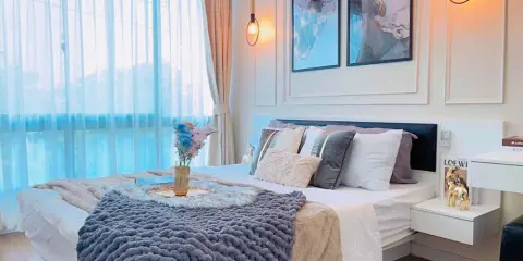 ขาย I Condo สุขุมวิท 103 ห้องแต่งสวย ดูดี มีสไตล์สุดๆ กรุผนังทั้งห้อง สวยและดีมีอยู่จริง รีบจองเลย
