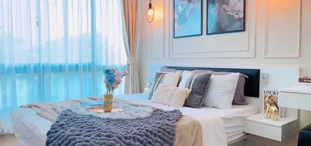 ขาย I Condo สุขุมวิท 103 ห้องแต่งสวย ดูดี มีสไตล์สุดๆ กรุผนังทั้งห้อง สวยและดีมีอยู่จริง รีบจองเลย images