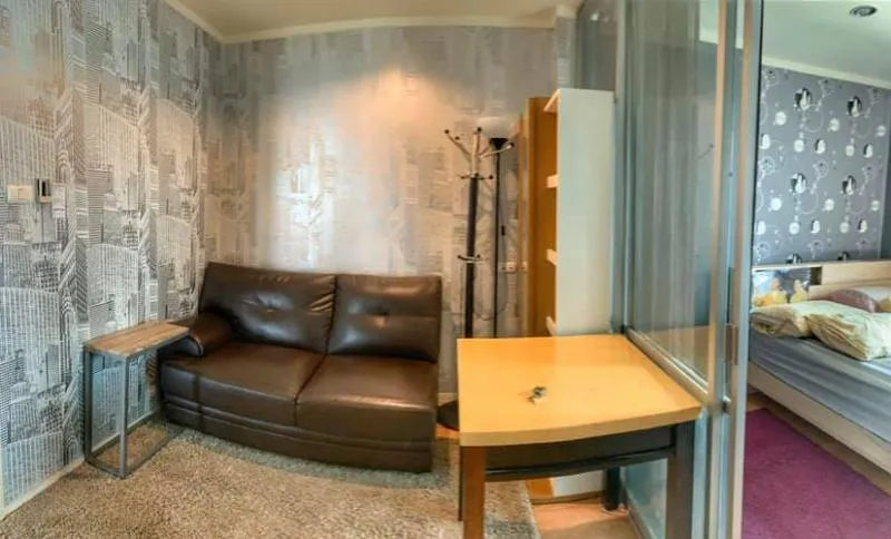 Condo for rent, beautiful decoration, 28th floor, corner room, beautiful view, quiet, cool breeze
