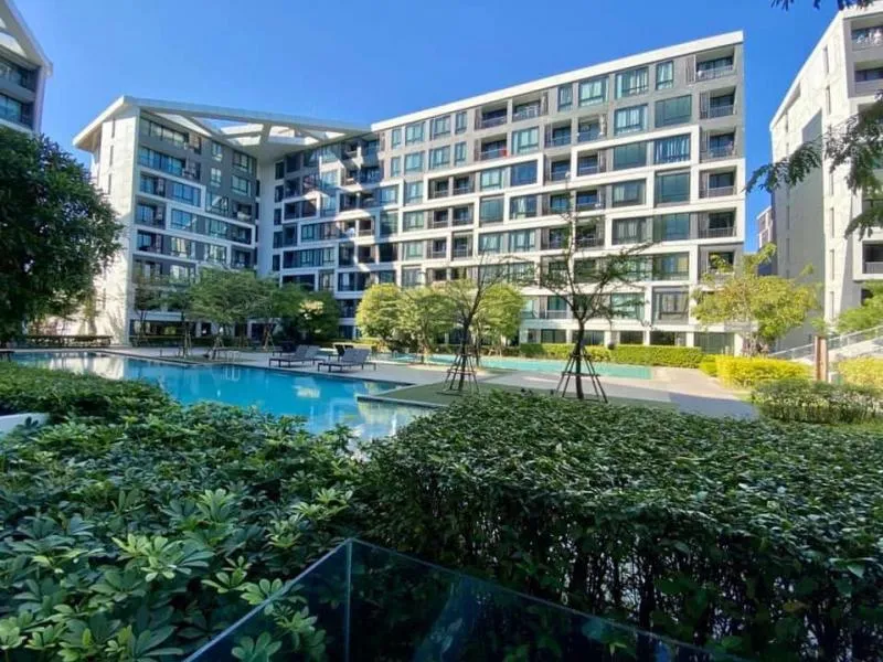 Where is good, where is good, here. Condo for sale My Story Ladprao 71, spacious room, very good price. Can't buy it ++