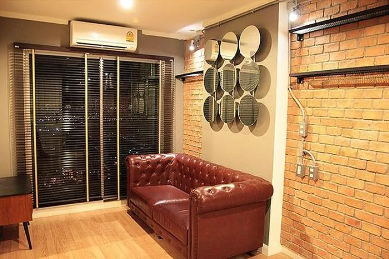 For Rent Lumpini Ville แจ้งวัฒนะ-ปากเกร็ด เฟอร์ครบ พร้อมเข้าอยู่ ห้องใหญ่แต่งสวย สไตล์ลอฟ