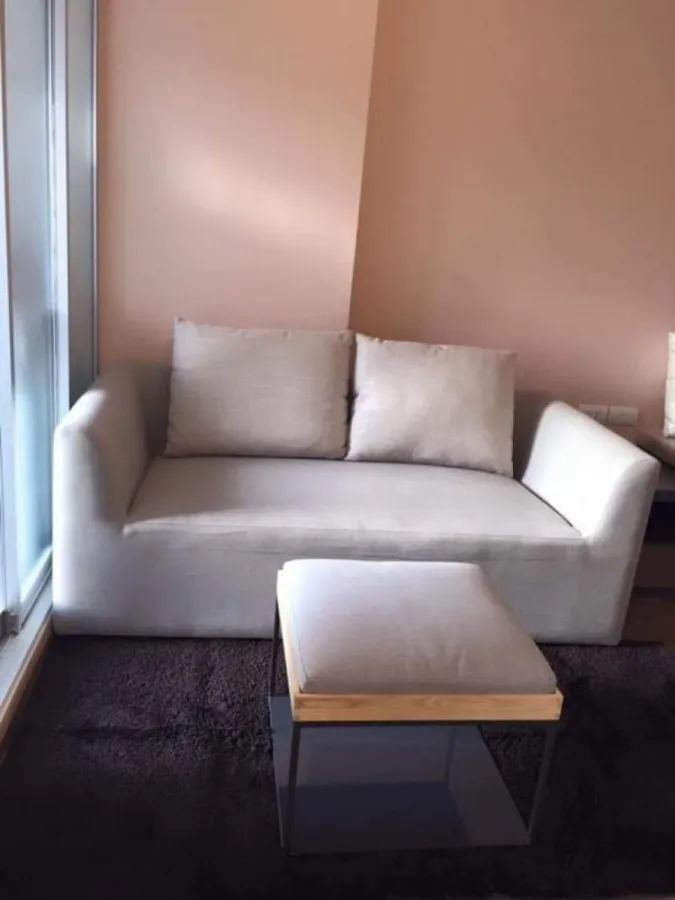 Condo for sale, U Delight @ Hua Mak Station, 3rd floor, beautiful room, fully furnished, buy now, very good value.