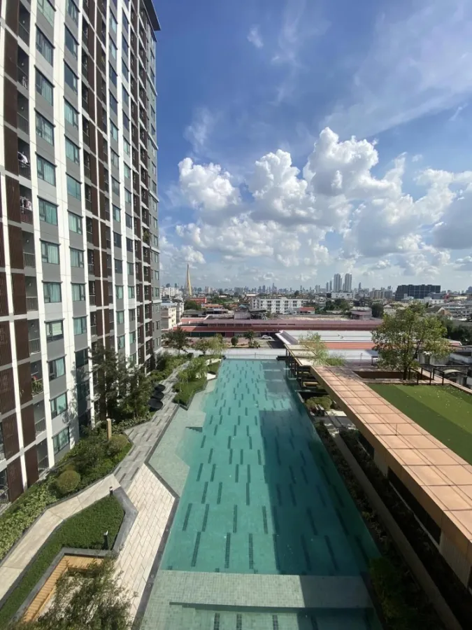 ให้เช่า Life Pinlklao ชั้น 9 วิวสระสวยๆ เฟอร์นิเจอร์ครบ ตู้เสื้อผ้า Buit-In ขนาดใหญ่ ห้ามพลาด