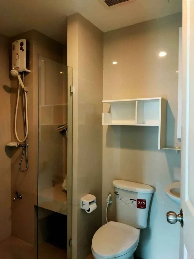 Rent, sell, Condo Manor Sanam Bin Nam, 1 bedroom, 1 bathroom, fully furnished + electrical appliances, book now