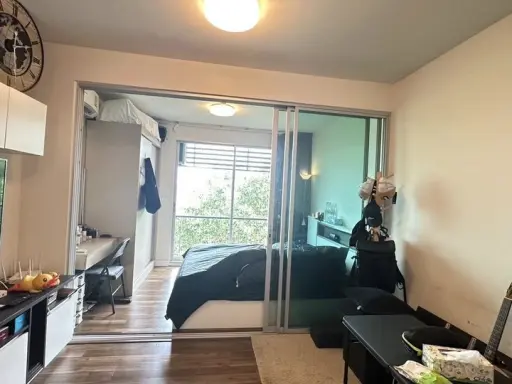Condo for sale, A Space Me, Sukhumvit 77, garden view, nice bedroom, well decorated, stylish, hurry and reserve now before it slips away.