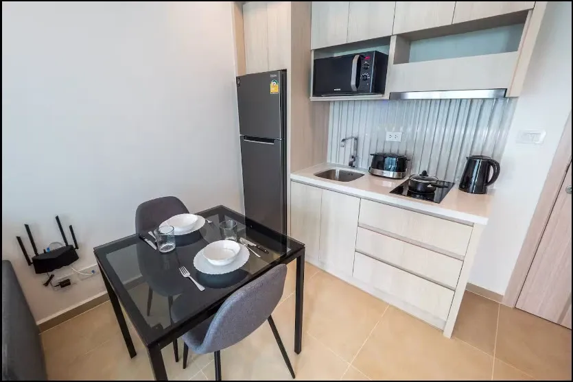City Garden Olympus condo for rent. Ready to move in. Spacious and comfortable. Fully furnished. Book now, don't miss out!!!