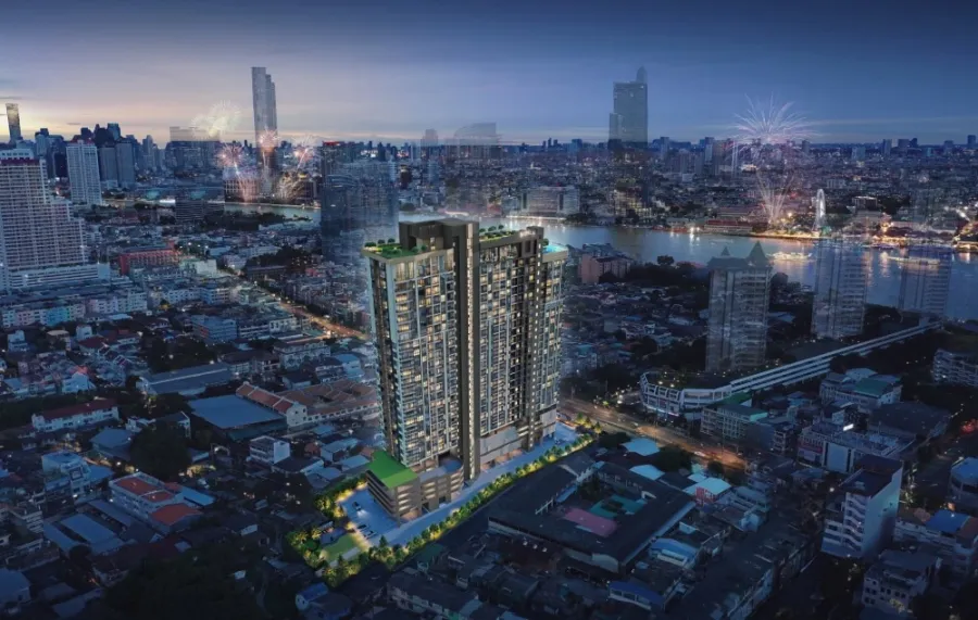 ขายดาวน์ Supalai Tyme Charoen Nakhon ชั้น 19 ตำแหน่ง 14 สนใจเป็นเจ้าของ รีบจองเลย