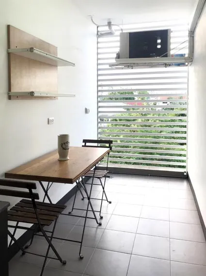 For rent, The Tree Ladprao-Wang Hin, 4th floor, STUDIO room, great view, complete facilities. Hurry up to reserve now.