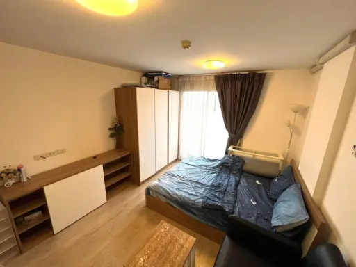 For rent!! Condo Elio Sukhumvit 64 Studio room, 8th floor, beautiful room, fully furnished, don't miss it!!