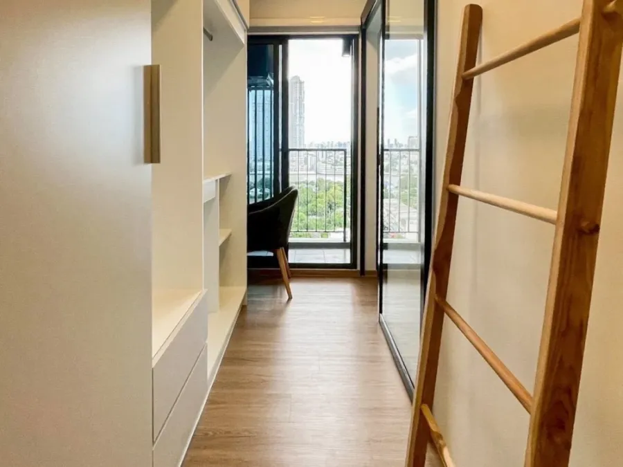 ขาย ให้เช่า Chapter One Spark จรัญฯ ห้องแต่งสวยสไตล์ Modern Clean & Minimal โทนอบอุ่น เรียบ สบายตา พร้อมเข้าอยู่