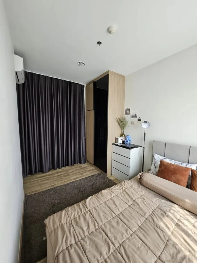 Condo for sale, Niche Mono Sukhumvit-Bearing, partitioned room, three-headed elephant view, great location, reserve first, stay first.