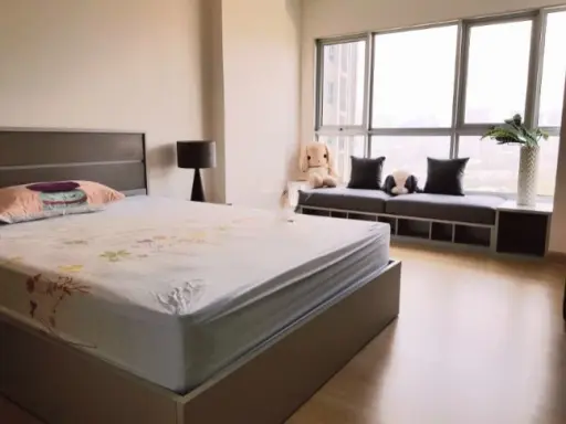 For rent!! Condo Supalai Veranda Rama 9, 16th floor, Building A, beautiful room, fully furnished, can carry a bag and move in!!
