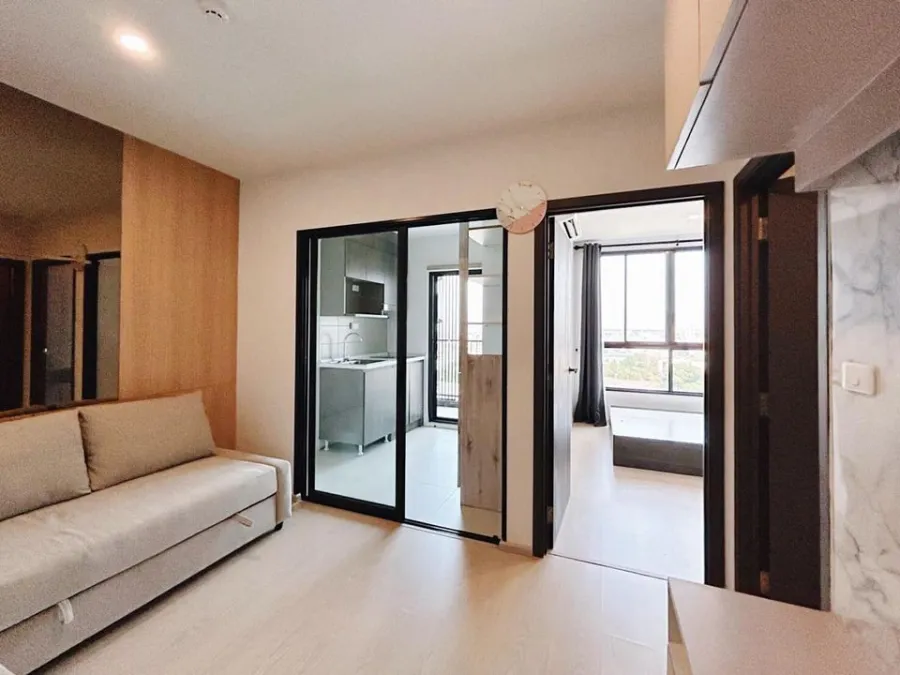 Elio Del Nest condo for sale, 1 bedroom, 1 bathroom, nice room, fully built-in, 16th floor, high view, good like this, must buy now