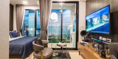 ห้ามพลาดเด็ดขาด ห้องสตูดิโอ ขนาด 26.5 ตร.ม.ต่อรองราคาได้เลย เจ้าของใจดีมั๊กๆๆ ขายunio h tiwanon