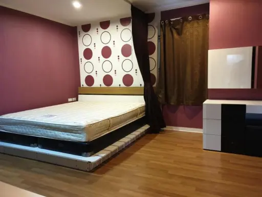 ให้เช่า คอนโด Lumpini place Ratchadapisek-thapra ห้องสวย ติดวอลเปเปอร์ทั้งห้อง เฟอร์ครบ ห้ามพลาดจ้า images