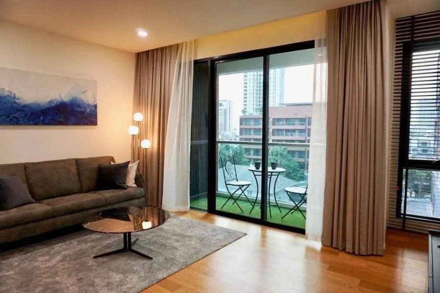 For rent, Mieler Sukhumvit 40, spacious room, feels like home. Well decorated If you can't make a reservation, hurry up.