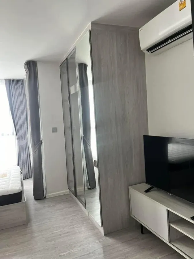 For rent: Atmoz Tropicana Bangna, 7th floor, nice room, fully furnished. Interested? Reserve now, don't miss out!
