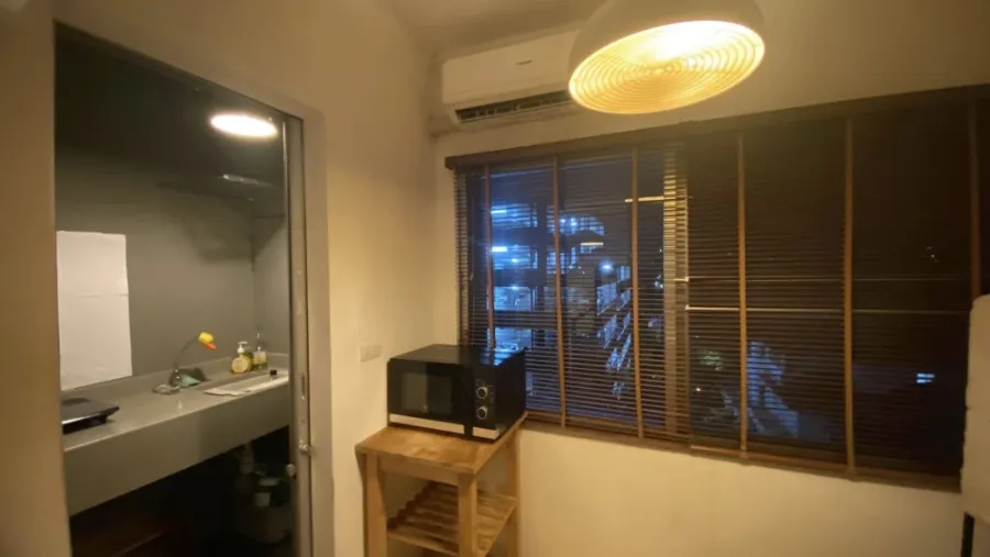 ให้เช่าคอนโด A Space Play รัชดา-สุทธิสาร ตกแต่งแบบมินิมอล เฟอร์นิเจอร์ไม้แท้สไตล์ IKEA พร้อมสิ่งอำนวยความสะดวกครบครัน จองเลย