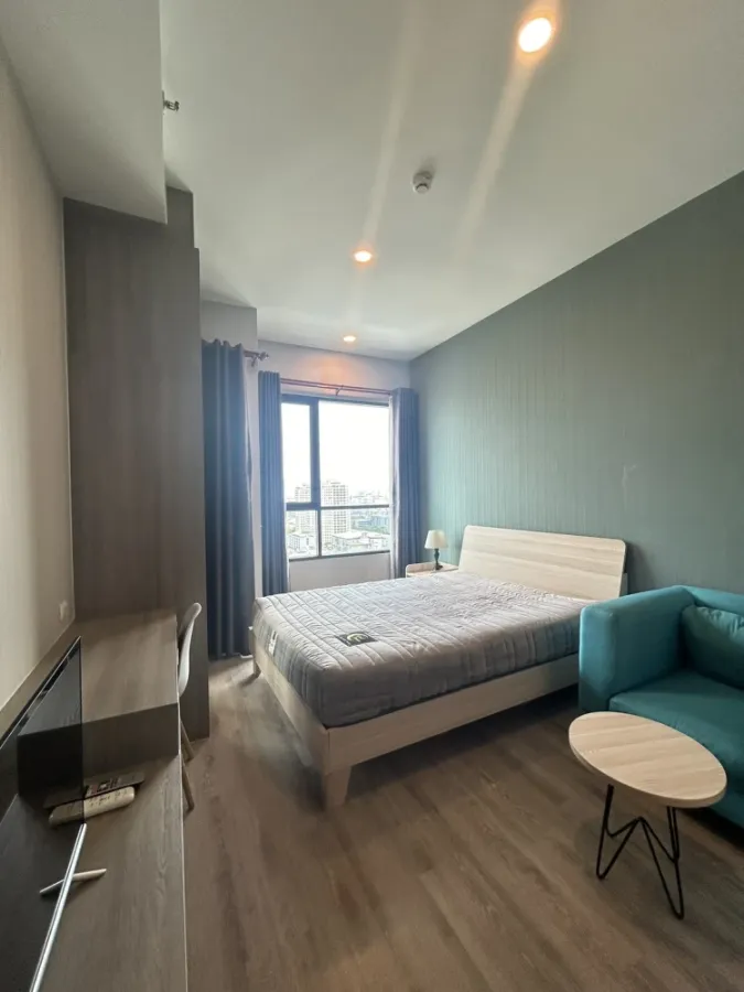 ให้เช่า Knightsbridge Collage Ramkhamhaeng ชั้น 17 ห้องแต่งครบ พร้อมอยู่ จองเลย
