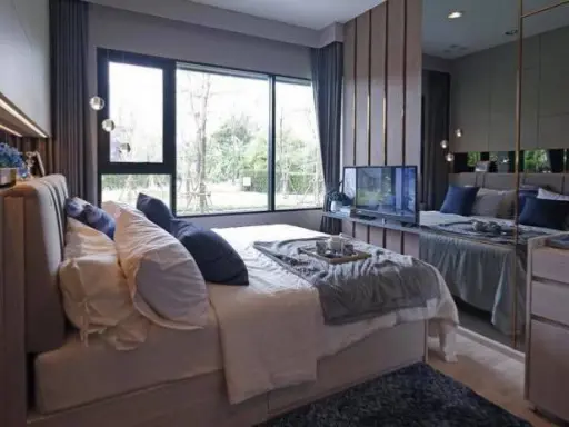 For rent, niche mono su, beautiful room, ready on the 12th floor, size 35 sqm., Fully furnished. images