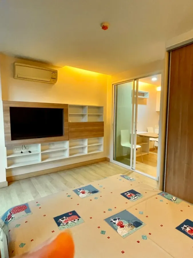 Condo for rent, Emerald Residence Ratchada, ready to move in, complete amenities, good price, come and reserve now.