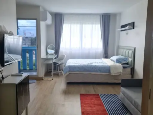 For rent: Lumpini Condo Town Rattanathibet, a comfortable room, stylishly decorated, fully furnished, hurry and reserve now!