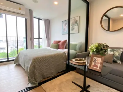 ให้เช่า Atmoz Ratchada-Huaikwang ชั้น 6 ห้องสวย แต่งครบ พร้อมอยู่ จองเลย ด่วนๆ images