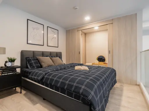 ให้เช่า The Tree Pattanakarn - Ekkamai ห้อง Duplex ชั้นสูงมากๆ ตกแต่งสวยเริ่ด แบบนี้ต้องจอง